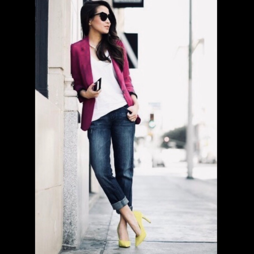 Apt 9 Wine Colored Blazer